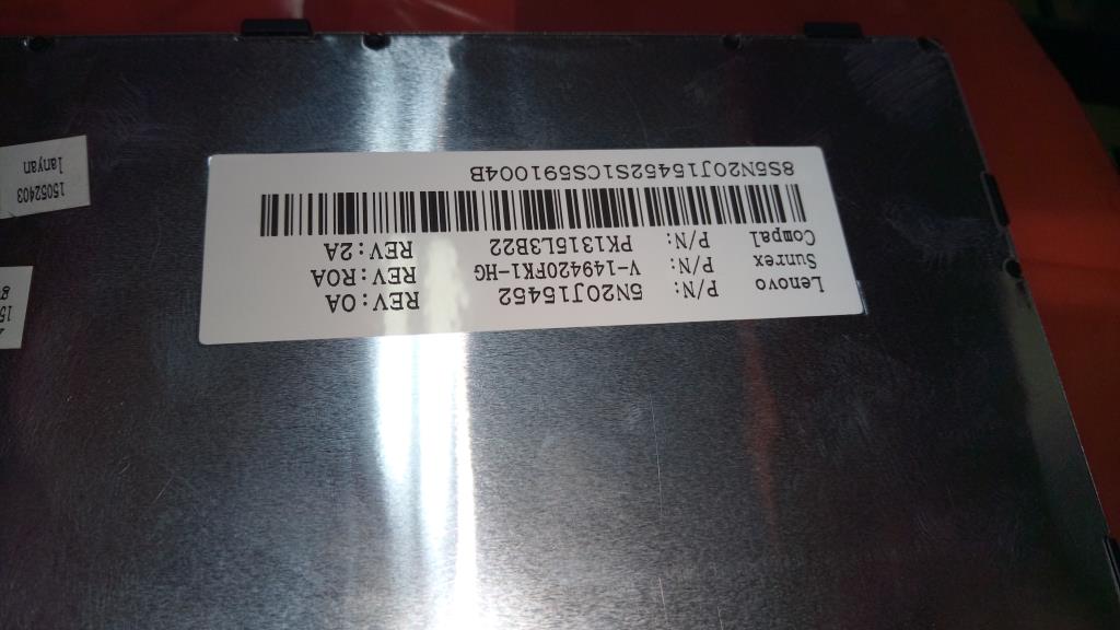 Lenovo Ki Keyboards Internal - 5N20J15452
