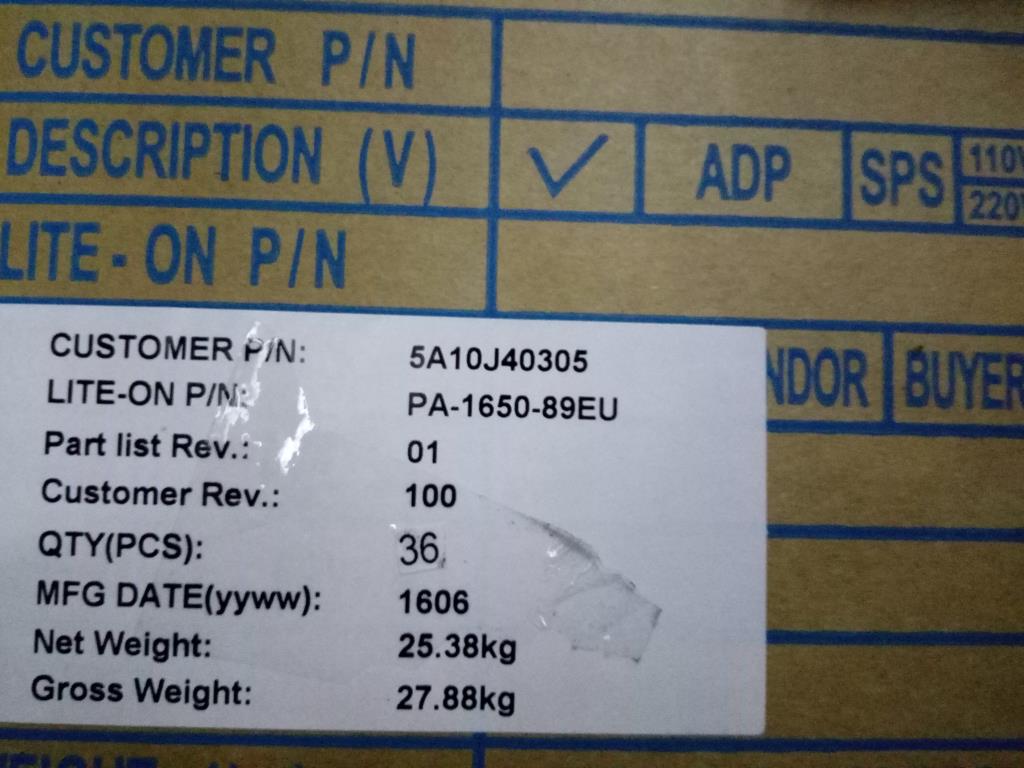 Lenovo Ad Ac Adapters - 5A10J40305