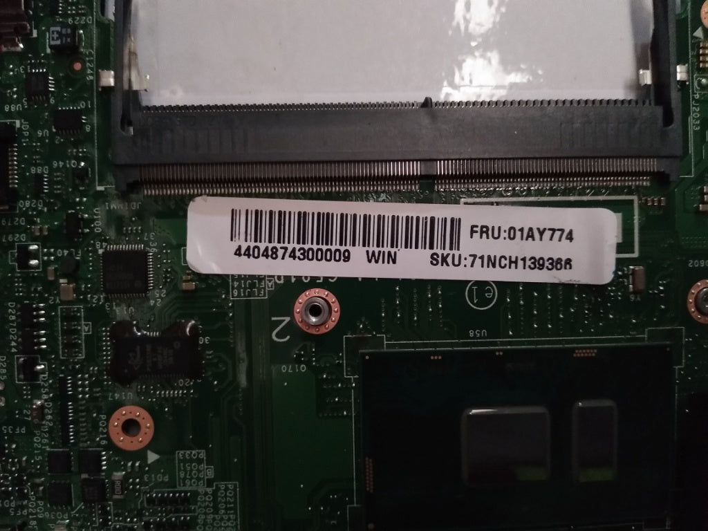 Lenovo Mb I7-6500U Namt Ntpm W/R Win - 01AY774