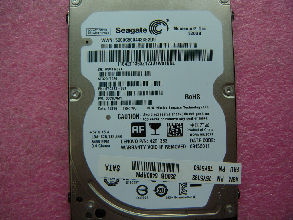 Lenovo 75Y5193 - Part
