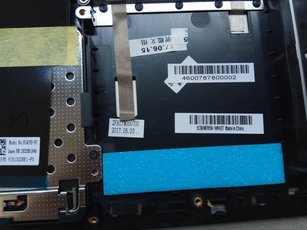 Lenovo Uppercasec80X2Mgr Fpbl W/Kb Po - 5CB0N78594