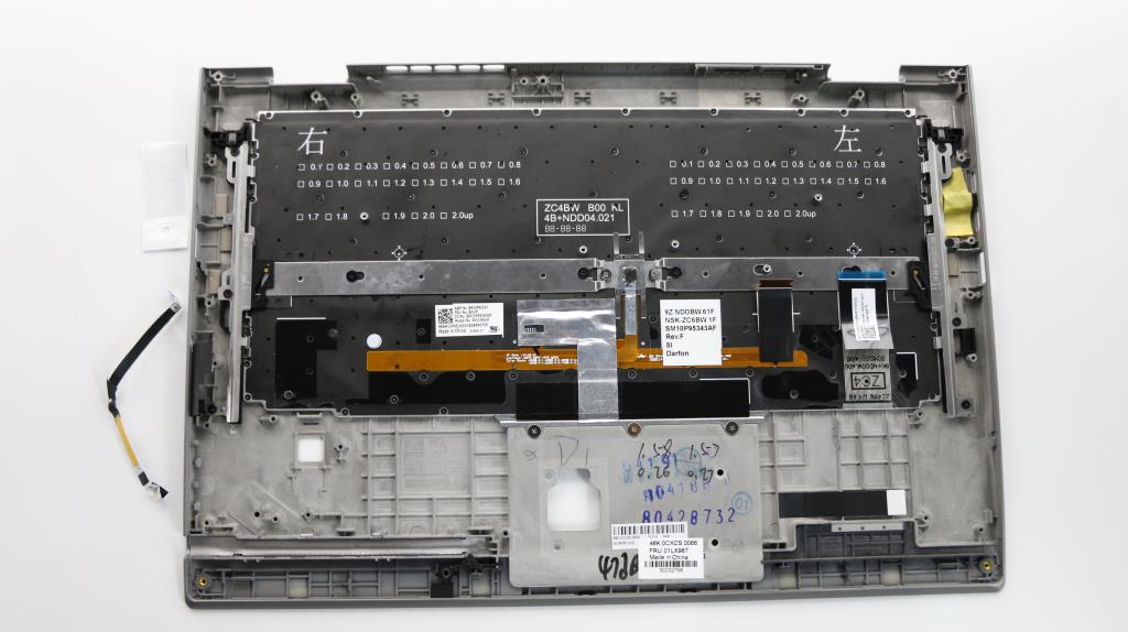 Lenovo 01LX967 Assembly Ccoverslvkbd Sicbldfn