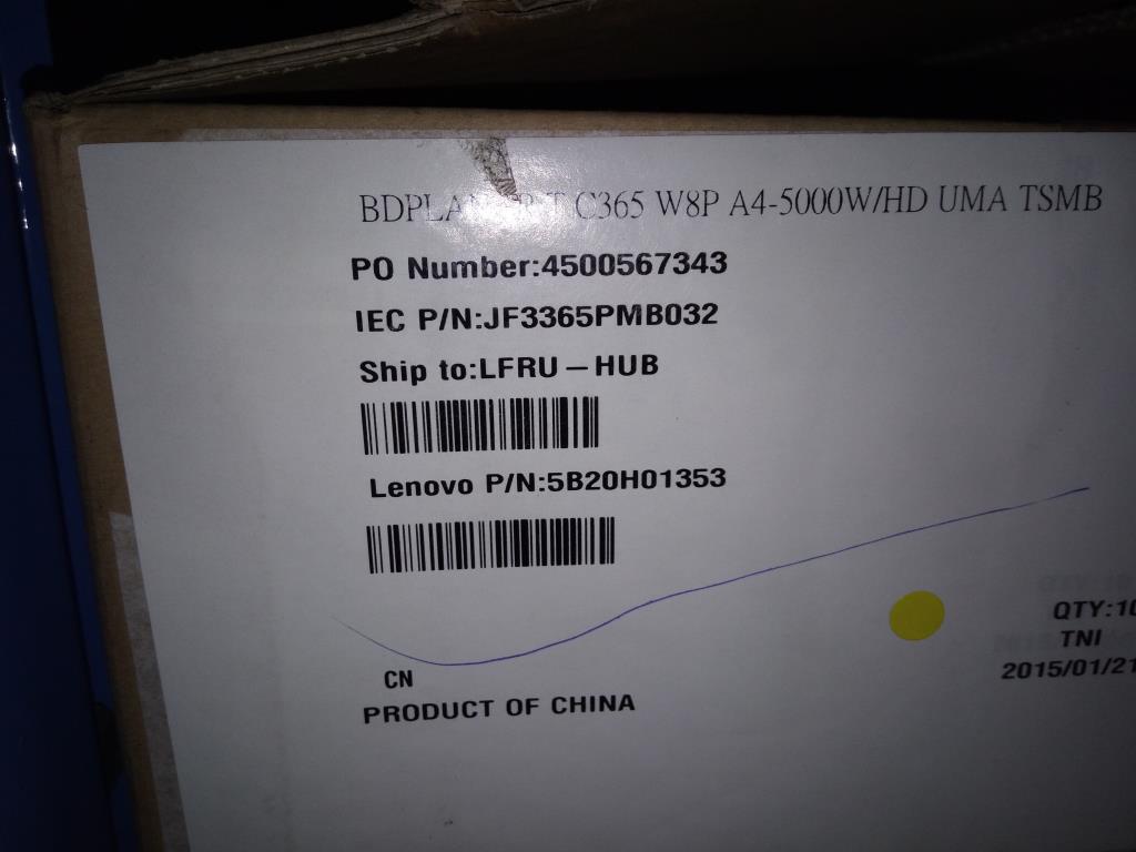Lenovo Win 8 Mb - 5B20H01353