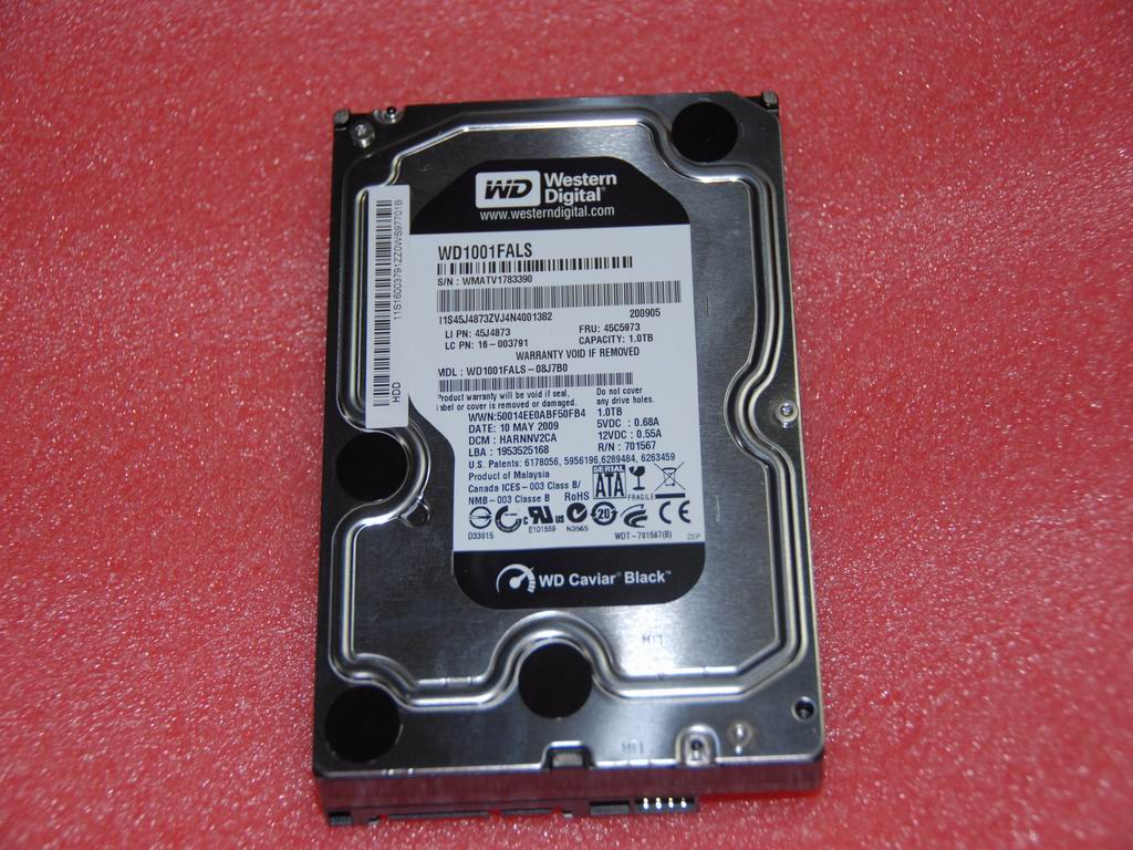 Lenovo 16003791 Hdd 1Tb Wd1001Fals-08J7B0 32M