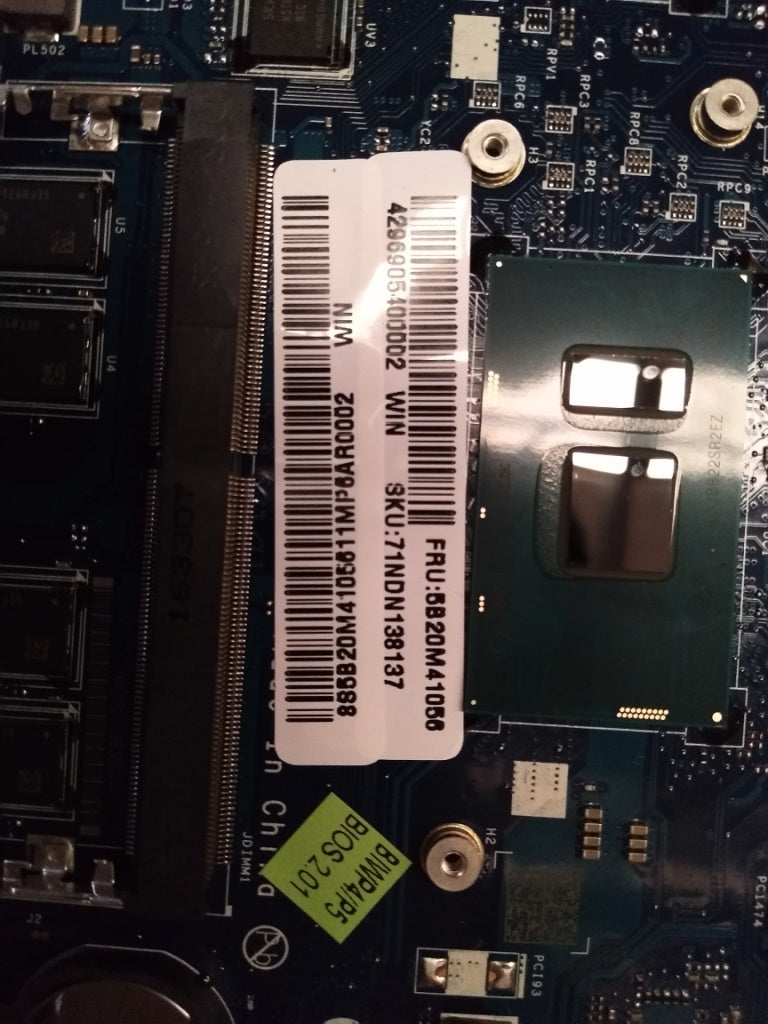 Lenovo Mb 2G I7-6500U 10 4G W/Rtc Win - 5B20M41056