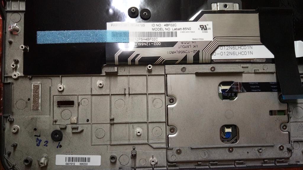 Lenovo Ki Keyboards Internal - 04X1012