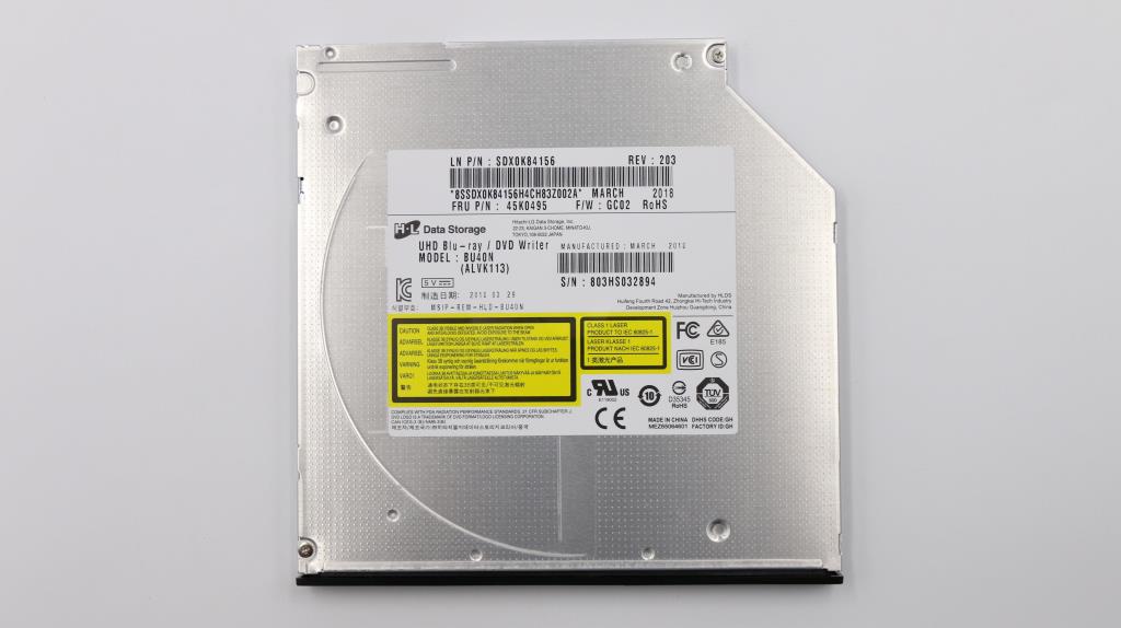 Lenovo Fru 9.5 Slim Uhd Bd Writer Wb - 45K0495