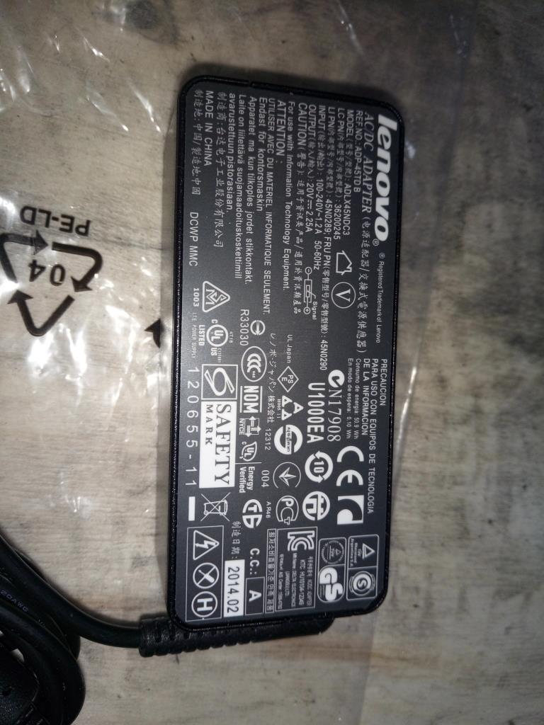 Lenovo Adp 45W 20V 3P Adp-45Td Ba Del - 36200245