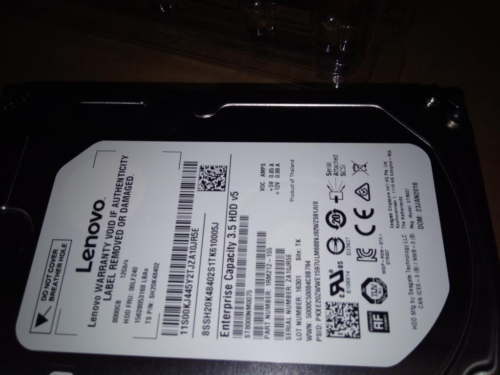 Lenovo Hd Hard Drives - 00LF240