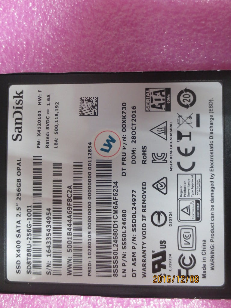 Lenovo 01EN338 Solid State Drive