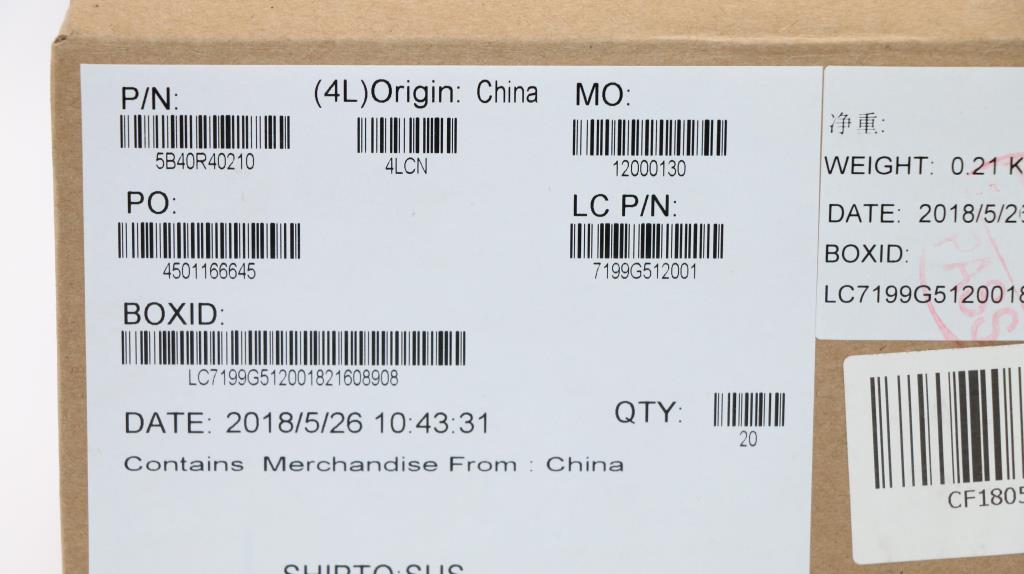 Lenovo Misc Parts Internal Metal Fan - 5B40R40210