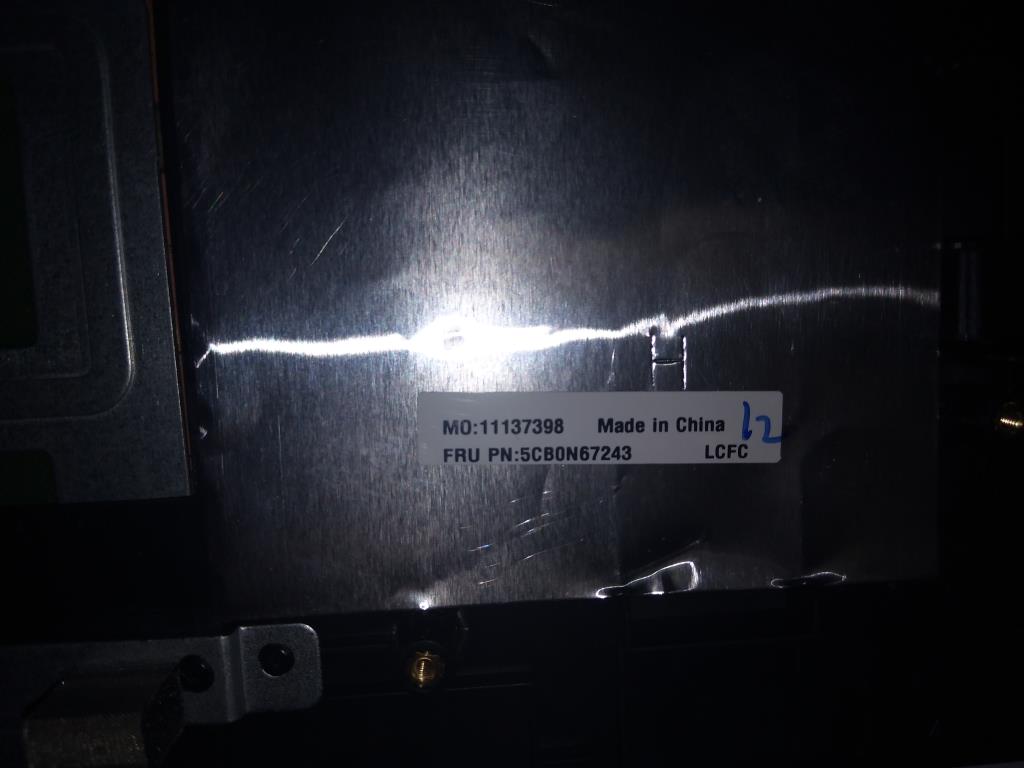 Lenovo Logic Up Assembly W/Keyboard R - 5CB0N67243