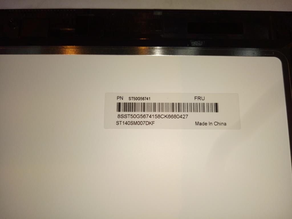 Lenovo 00UR191 Assembly Tft Lcd 14 Wqhd Th Pa