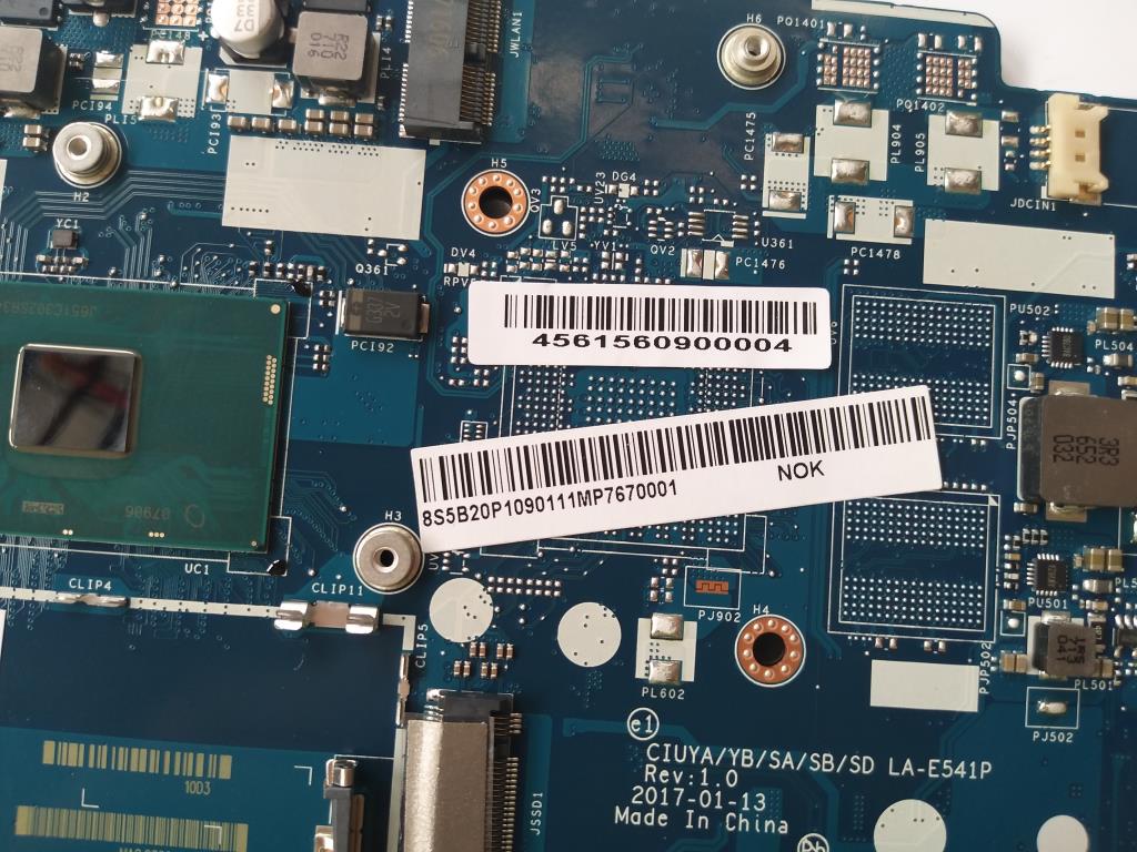 Lenovo 5B20P10901 Mb C 80X4Noki3-7100U Umanbl Nf