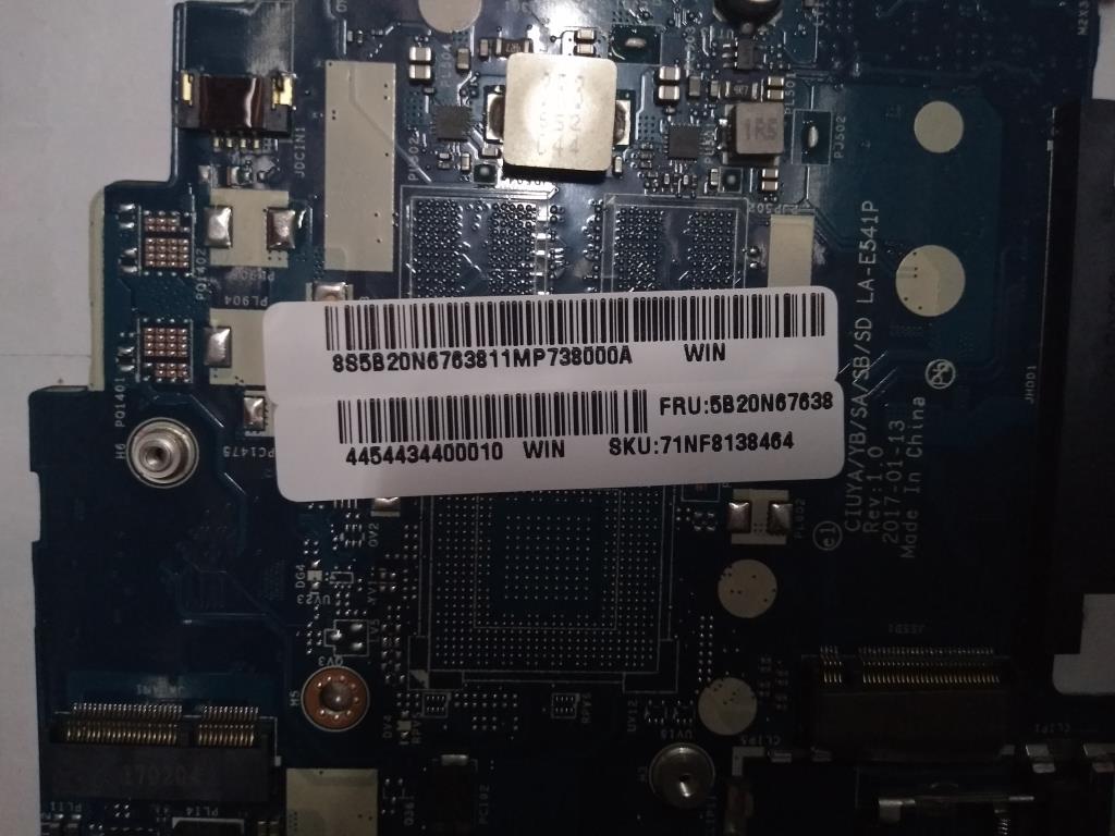 Lenovo Mb C 80X8 Win I57200Uhumanfpbl - 5B20N67638