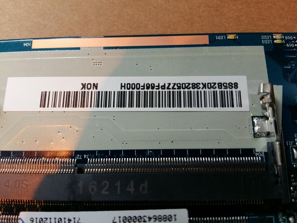 Lenovo Pl System Boards - 5B20K38205