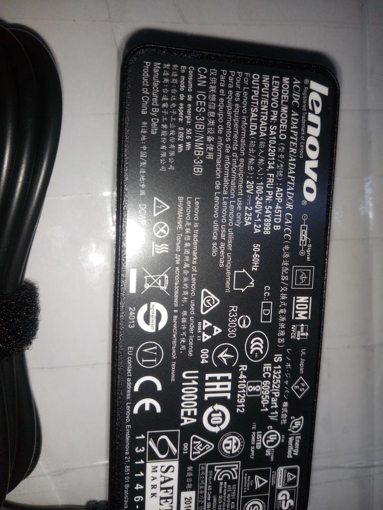 Lenovo 54Y8998 Ad Ac Adapters