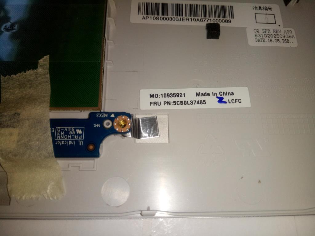 Lenovo Co Covers - 5CB0L37485