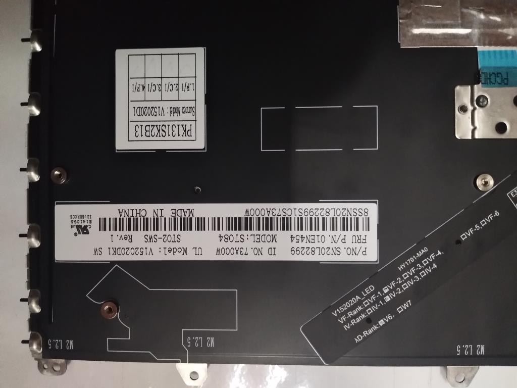 Lenovo Kb Slv Sunrex Swiss - 01EN454