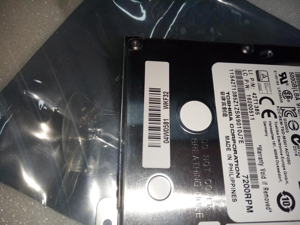 Lenovo Hd Hard Drives - 04W0581