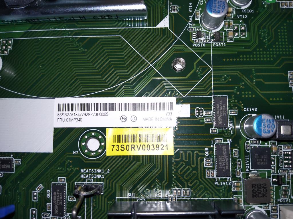 Lenovo Ts460 Motherboard Update - 01MP340