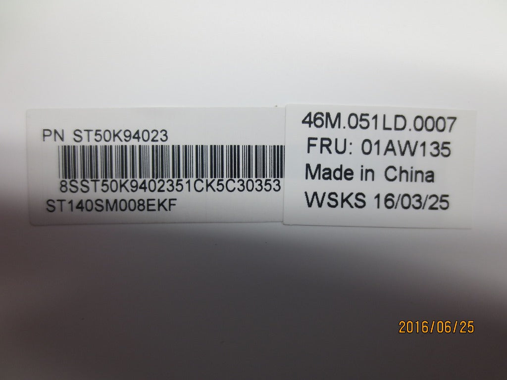 Lenovo 01AW135 Ma Mechanical Assemblies