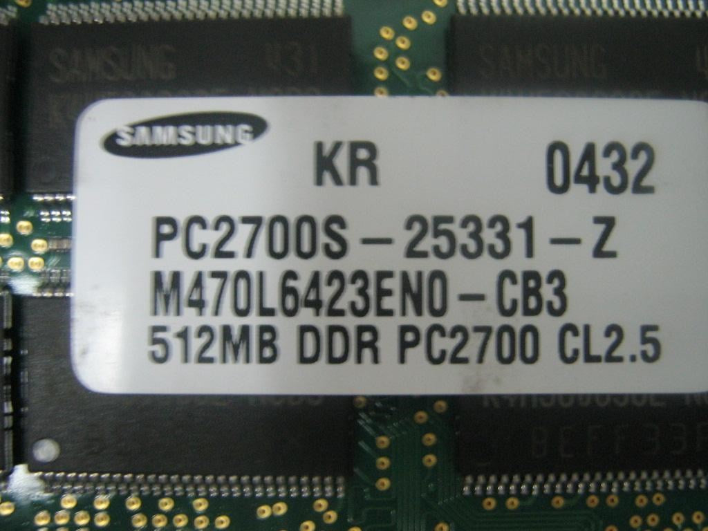 Lenovo 512Mb Ddr - 31P9833