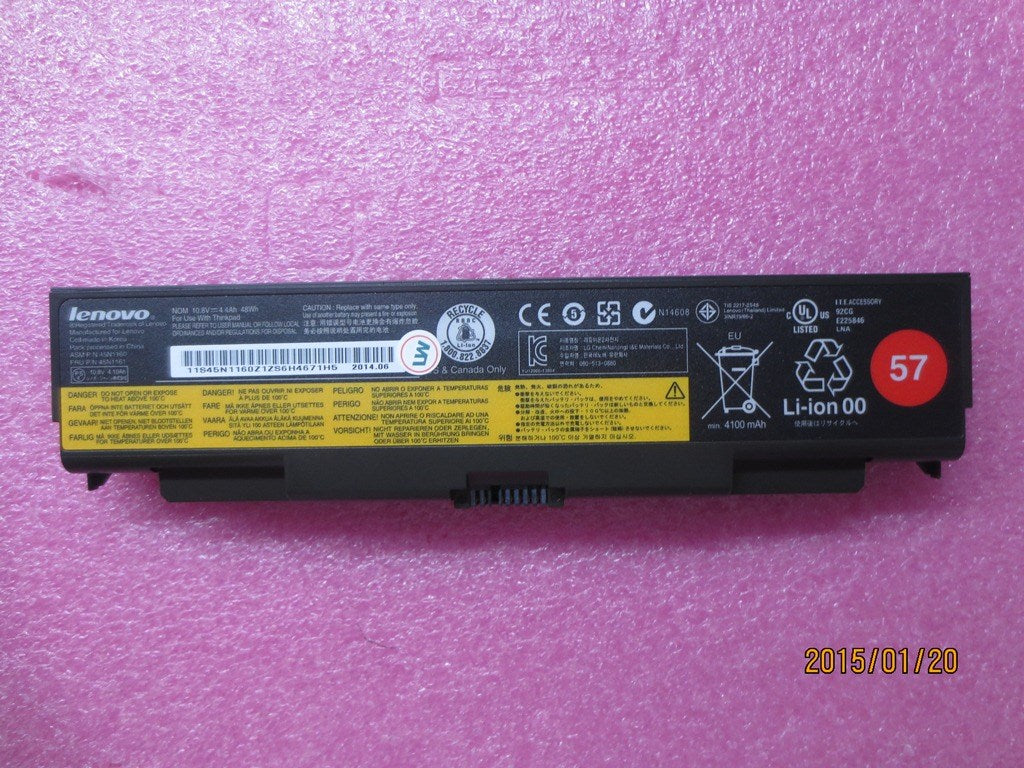 Lenovo Ba Rechargeable Batteries - 45N1161