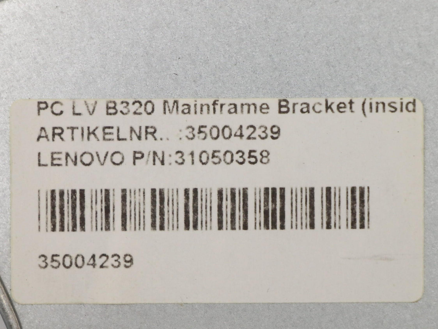 Lenovo 31050358 Mainframe Bracket(Inside) B320