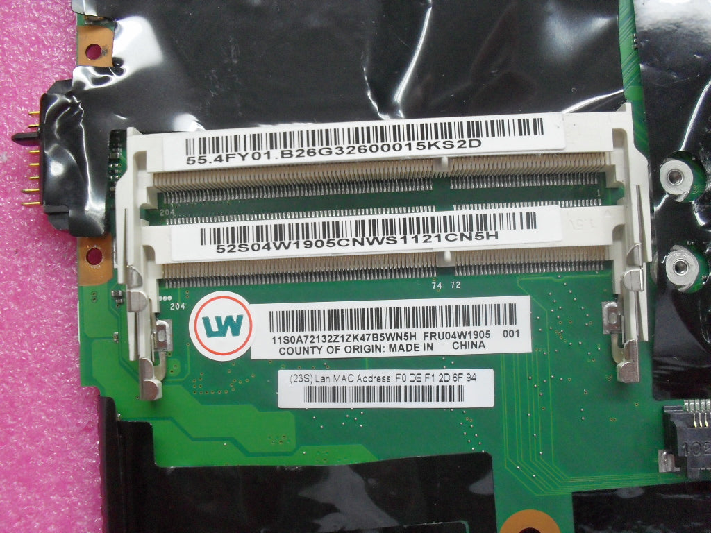 Lenovo Pl System Boards - 04W1905