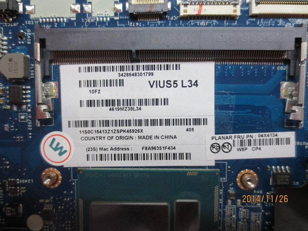 Lenovo Mb Assembly - 04X4134