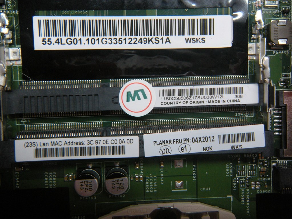 Lenovo Replacement Part - 04X2012