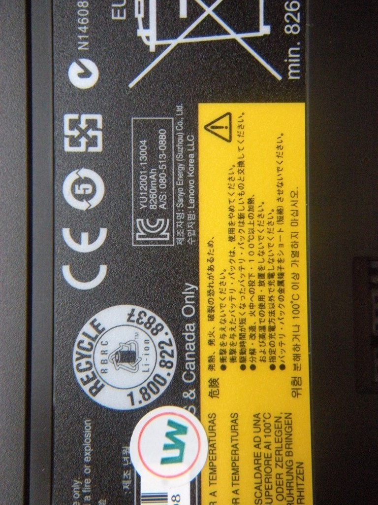 Lenovo 45N1151 Ba Rechargeable Batteries