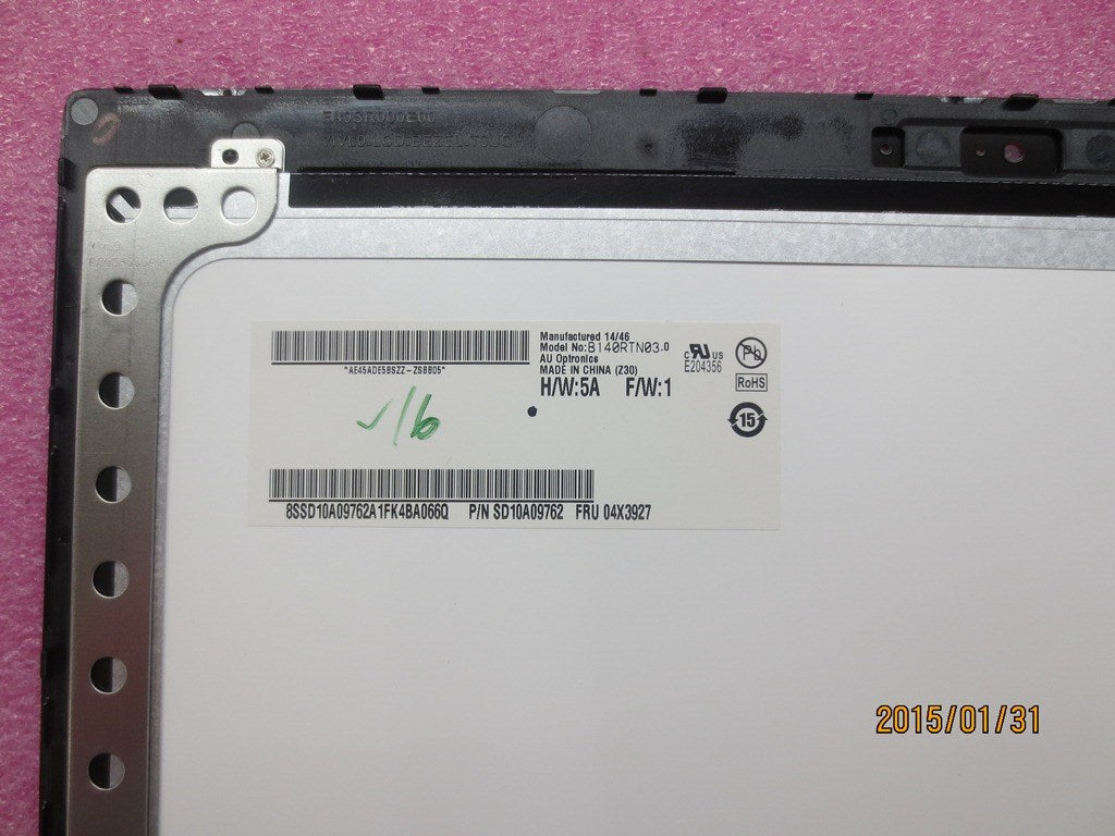 Lenovo Lcd Panels - 04X5931