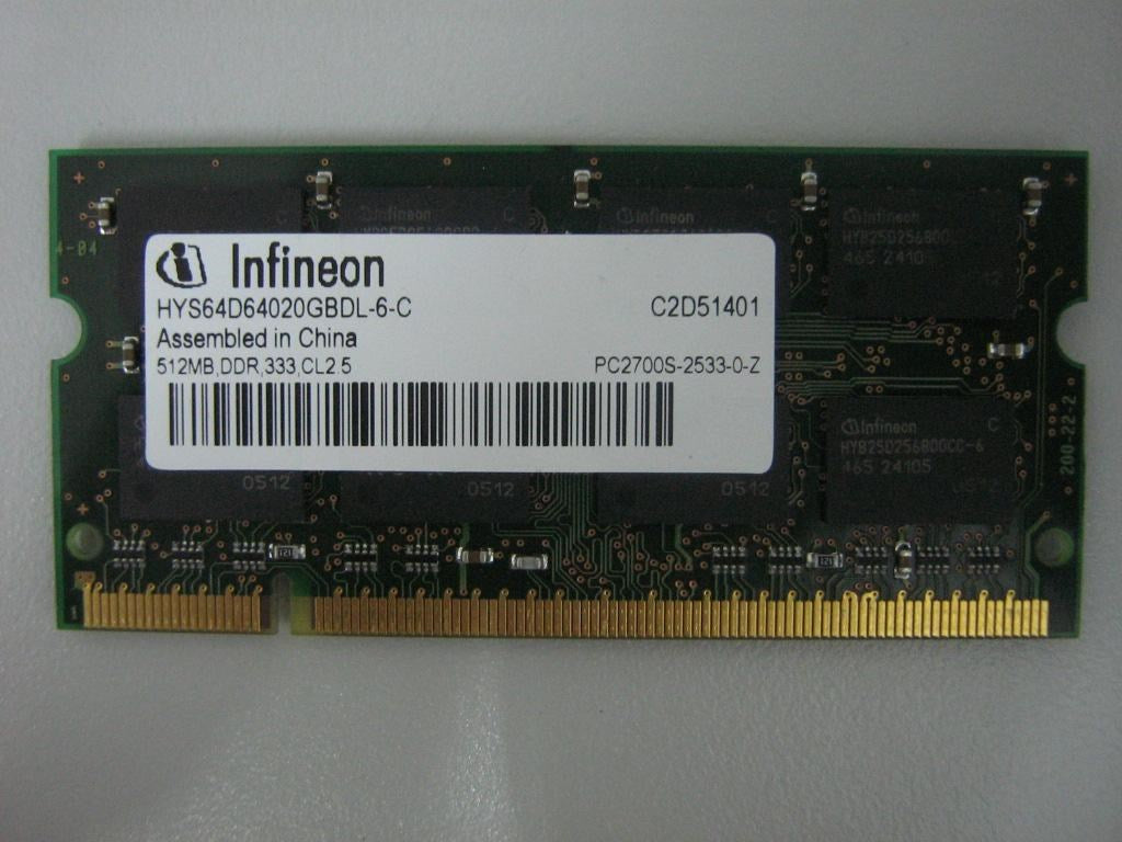 Lenovo 512Mb Ddr - 31P9833