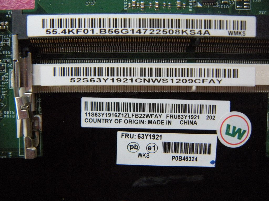 Lenovo Pl System Boards - 63Y1921
