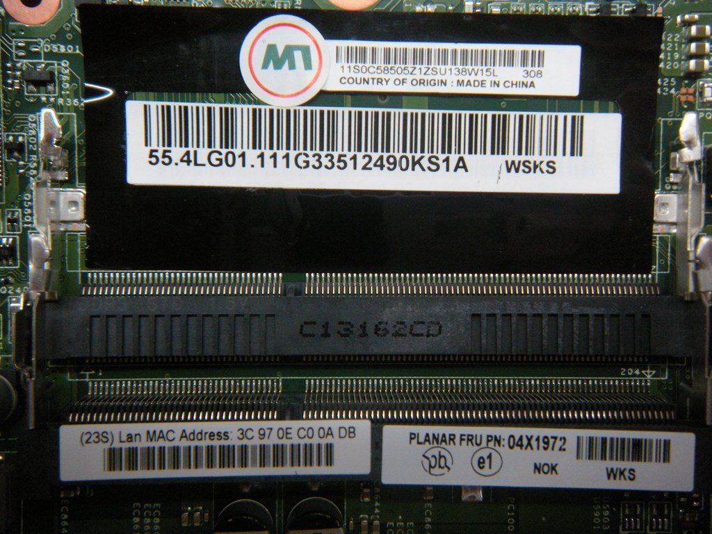 Lenovo Replacement Part - 04X1972