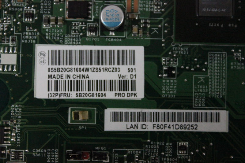 Lenovo Pl System Boards - 5B20G81604