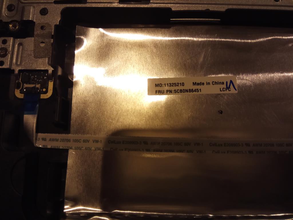 Lenovo Logic Upper Assembly 15T I G B - 5CB0N86451