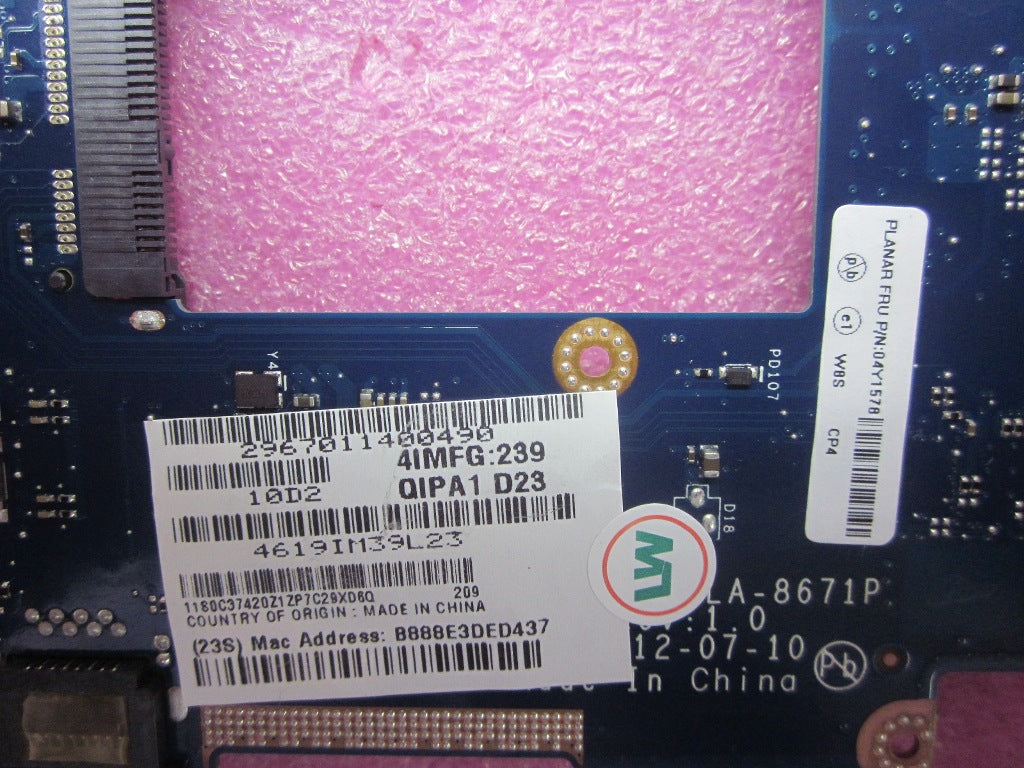 Lenovo 04Y1578 - Part