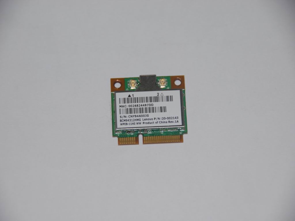 Lenovo 20002143 Wlan Gtc Bcm4312 M 802.11G Mow