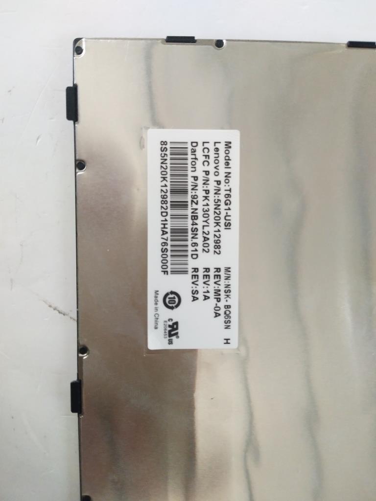 Lenovo Ki Keyboards Internal - 5N20K12982