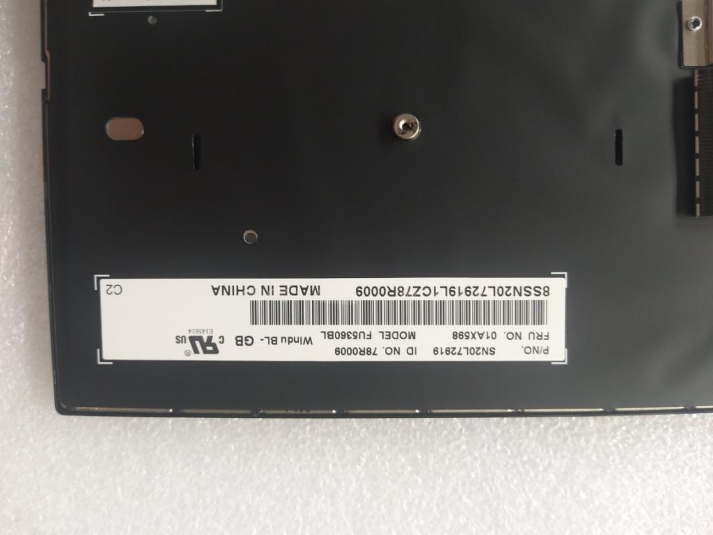 Lenovo Ct470 Keyboard Gb Ltn Bl - 01AX598