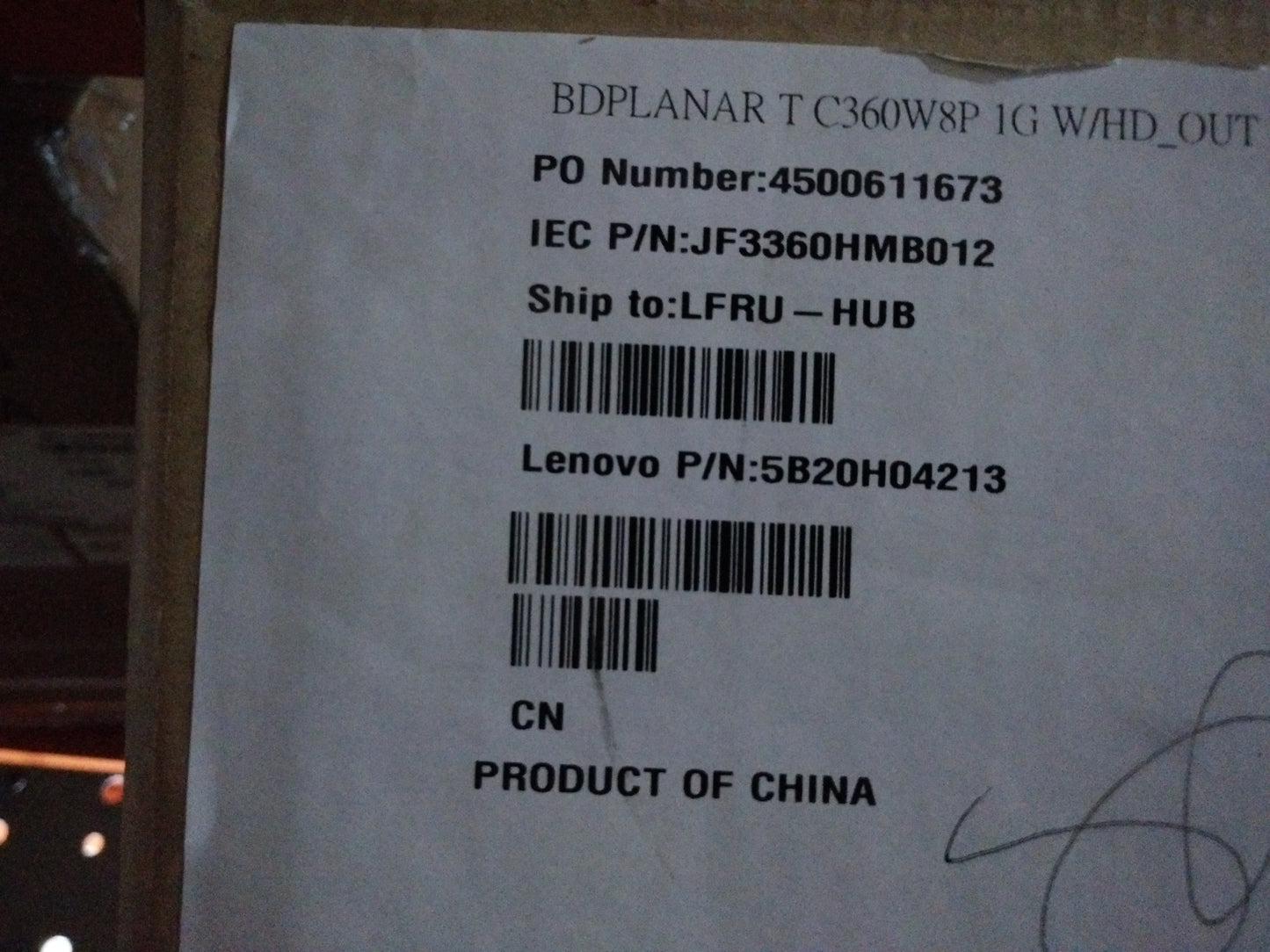 Lenovo Win 8 Mb - 5B20H04213