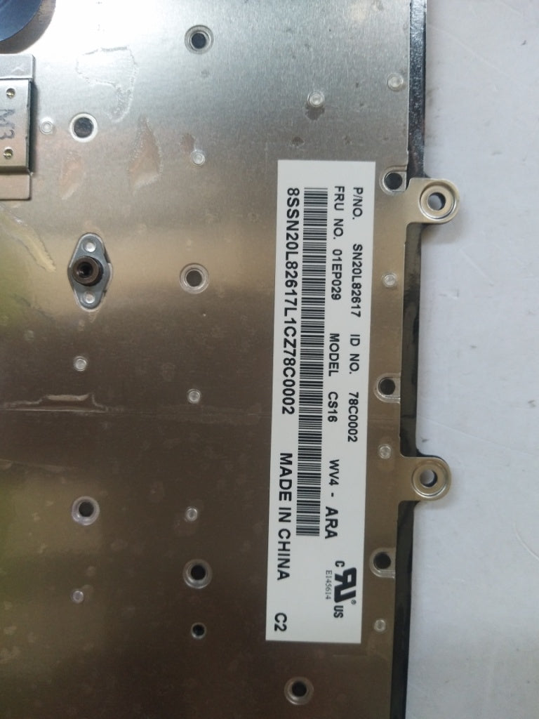 Lenovo Nb Keyboard Keyboard N/Bl Ltn - 01EP029