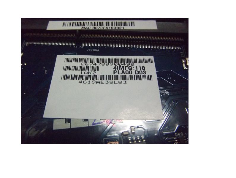 Lenovo 11013459 Mb B520 H67 N12P Gt1 2G W/O Me