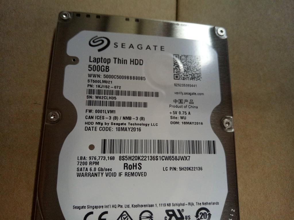Lenovo Hd Hard Drives - 5H20K22136