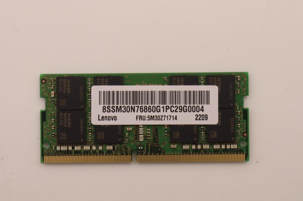 Lenovo Memory Sodimm,32Gb, Ddr4,3200, - 5M30Z71714
