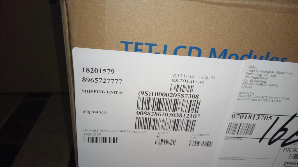 Lenovo Tfd Lcd Auo B140Htn01.4 Fhd Ag - 18201579
