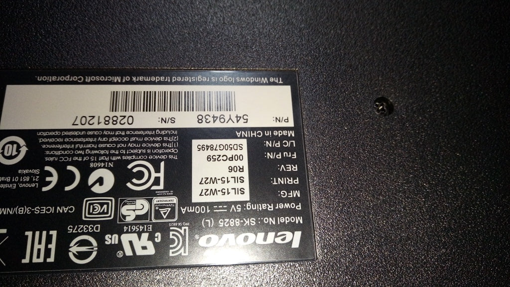 Lenovo Kb Keyboards External - 54Y9438